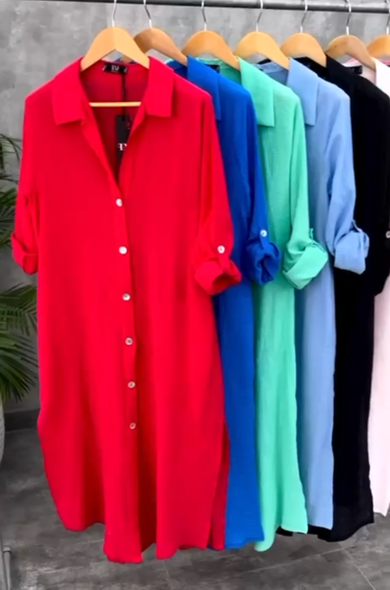 Women's Shirt Dresses | Long Shirt Dress For Women |