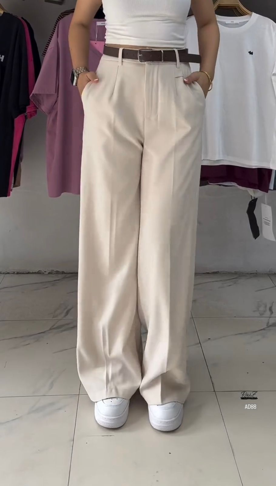 Wide Leg Pants (Grater-size)
