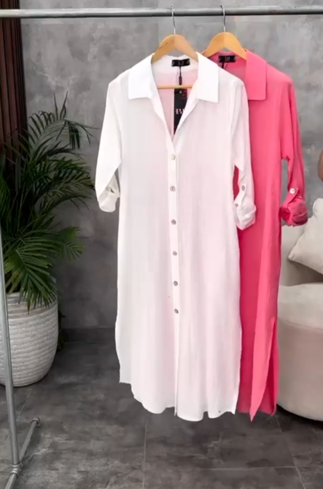 Women's Shirt Dresses | Long Shirt Dress For Women |