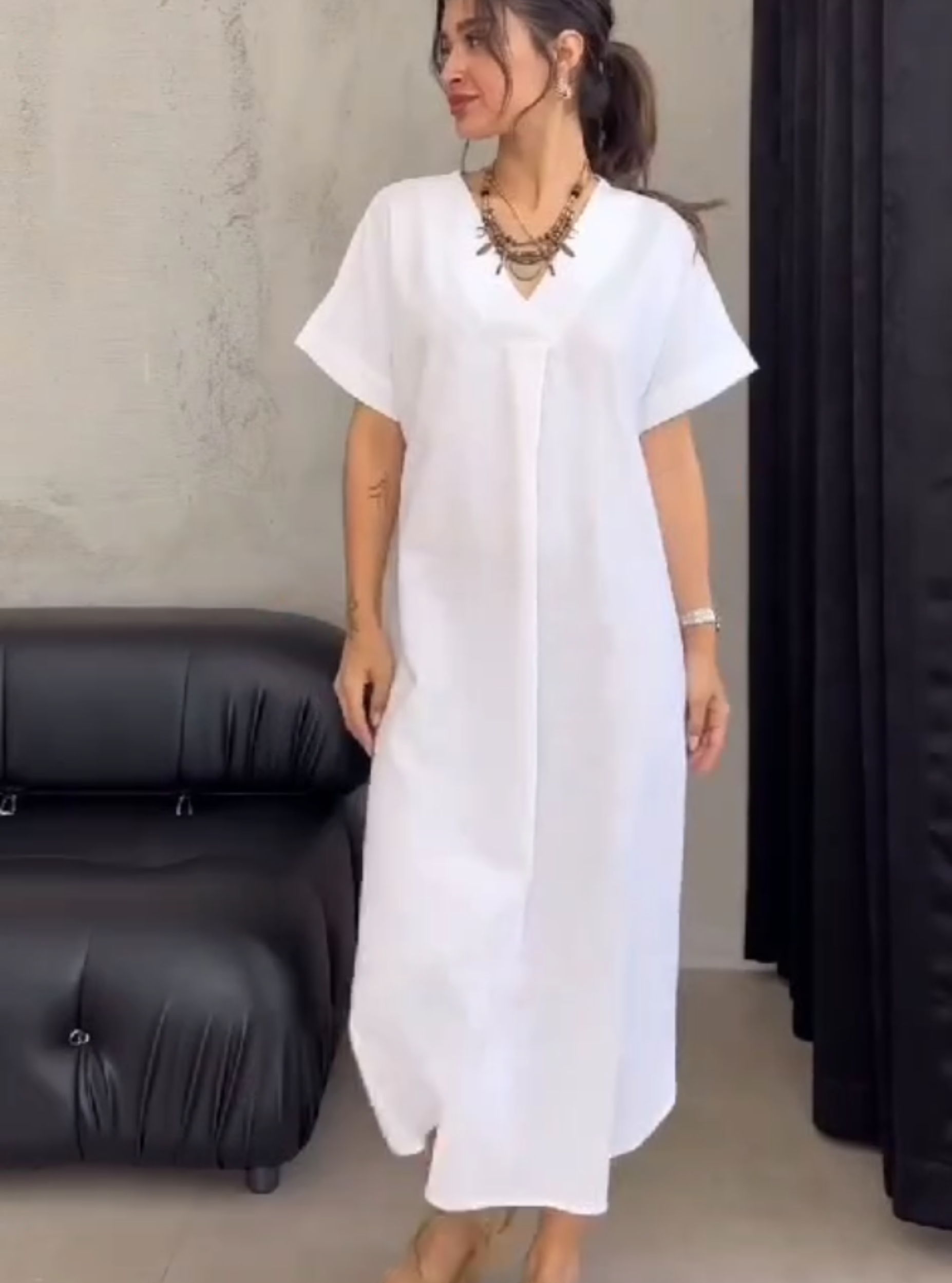 Women's Linen Clothing | Women Long Shirt