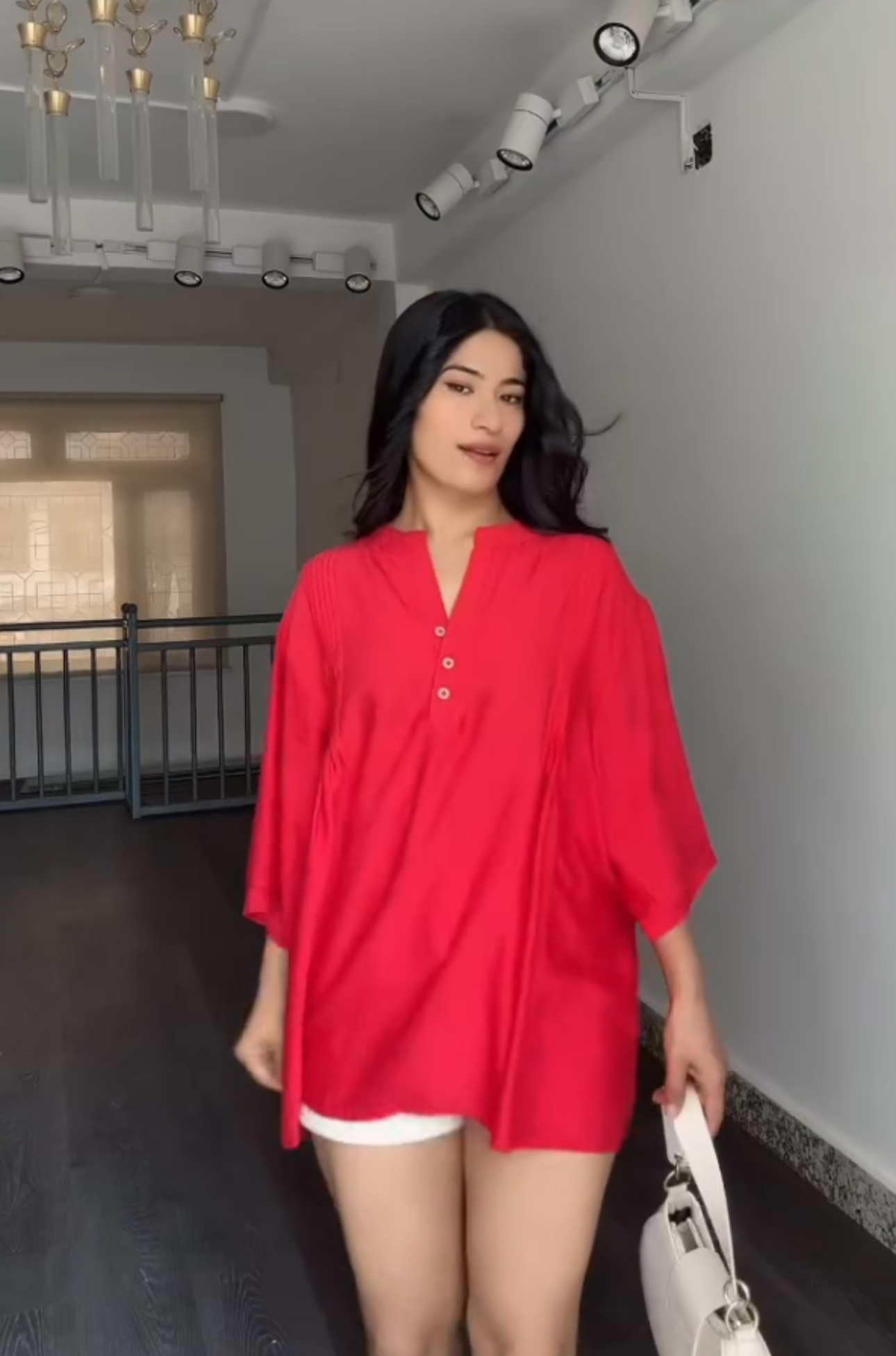 Women's Short Frock Style Shirt