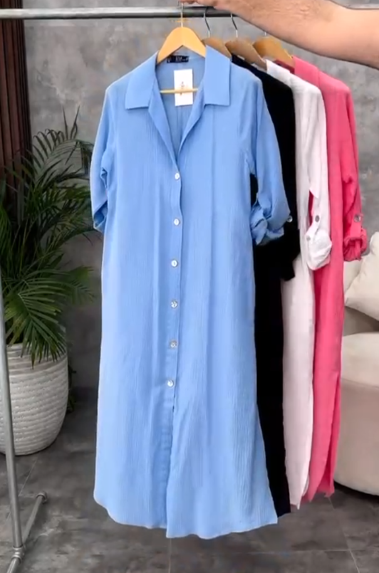 Women's Shirt Dresses | Long Shirt Dress For Women |