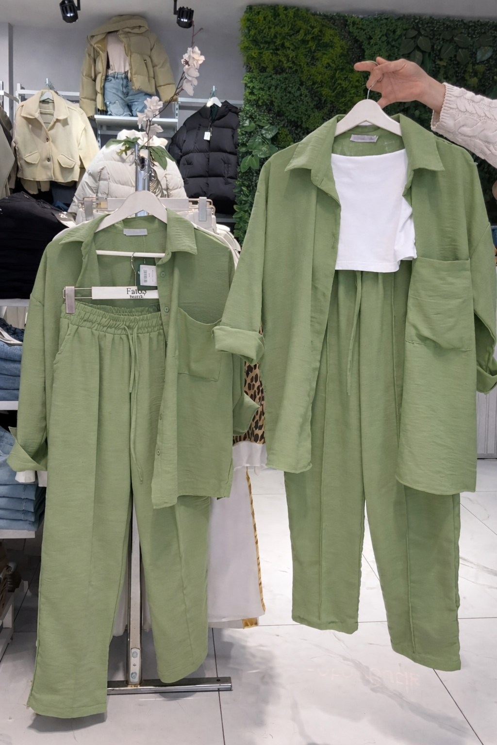 Premium Poly Linen Fabric