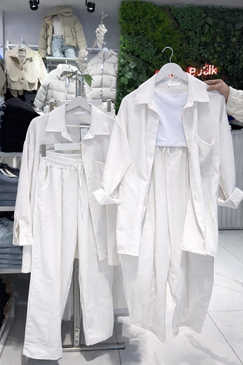 Premium Poly Linen Fabric