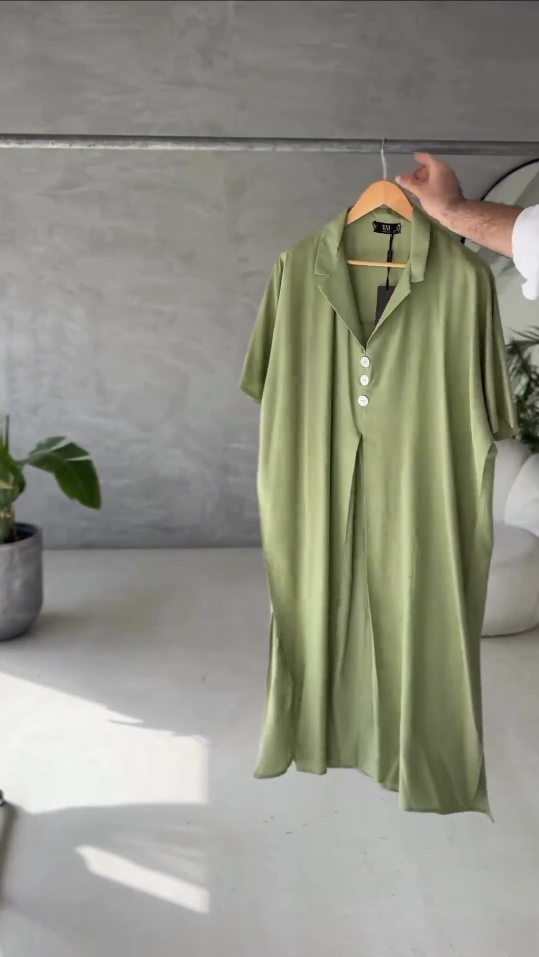 Women's Linen Long Shirt