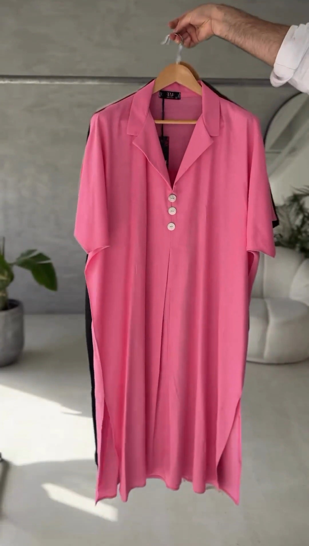 Women's Linen Long Shirt