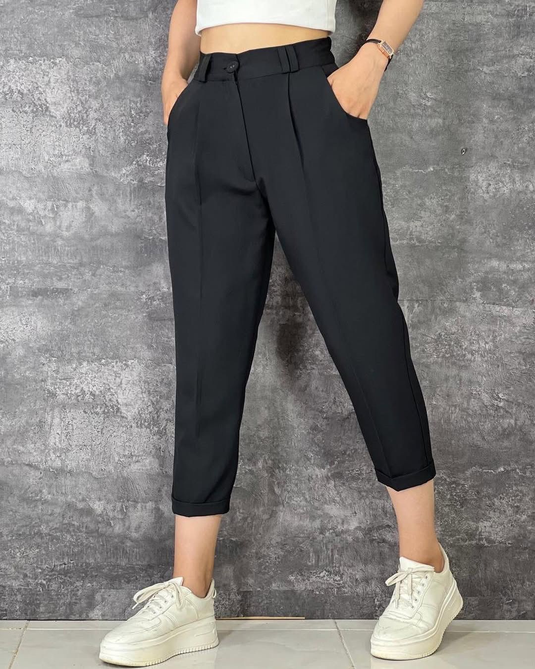 Elastic Back Women’s Chino Pants