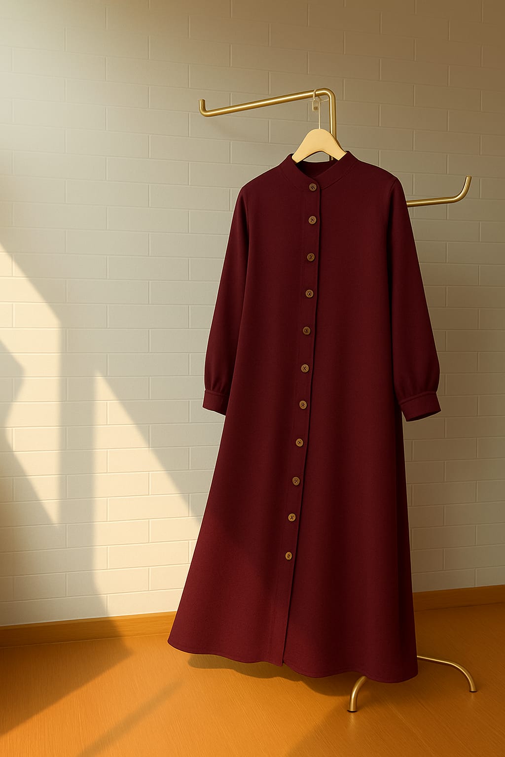 Women's Poly Linen Long Shirt